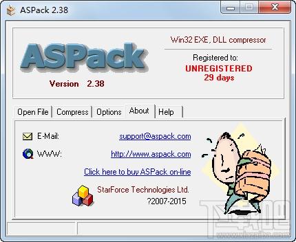 ASPack,ASPack中文版,EXE文件压缩工具