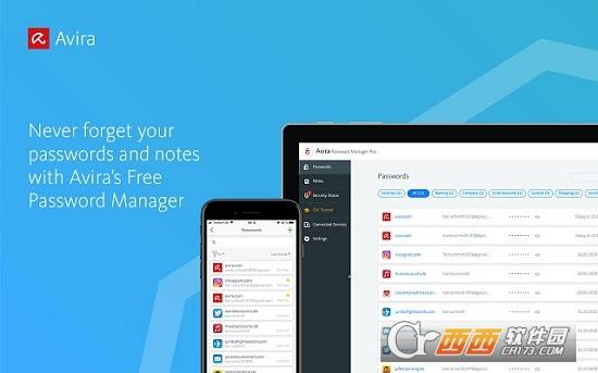 Avira,扩展,密码管理.