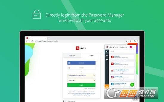 Avira,扩展,密码管理.